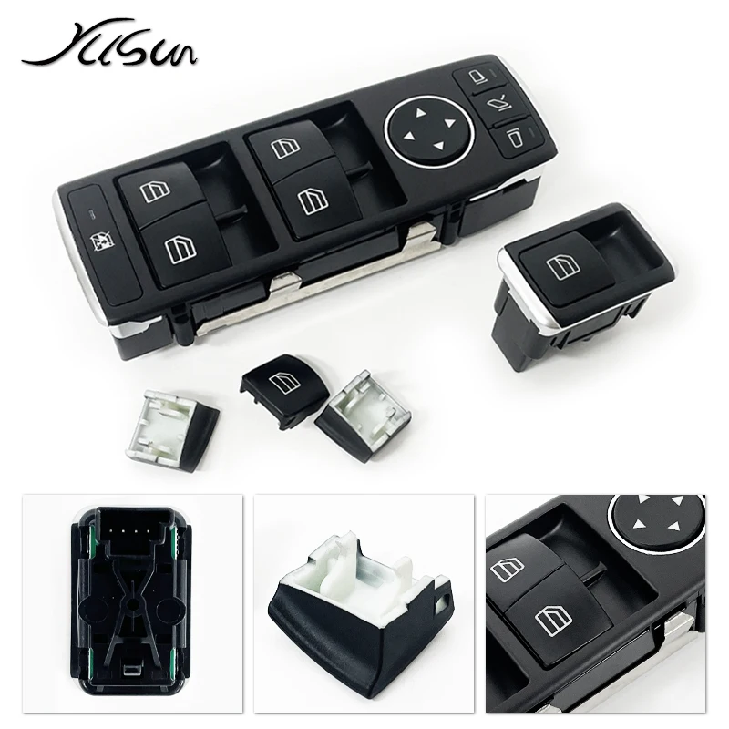 Аксессуары для кнопок подъема окна автомобиля инструмент Mercedes Benz W204 W212 W463 W166 X166