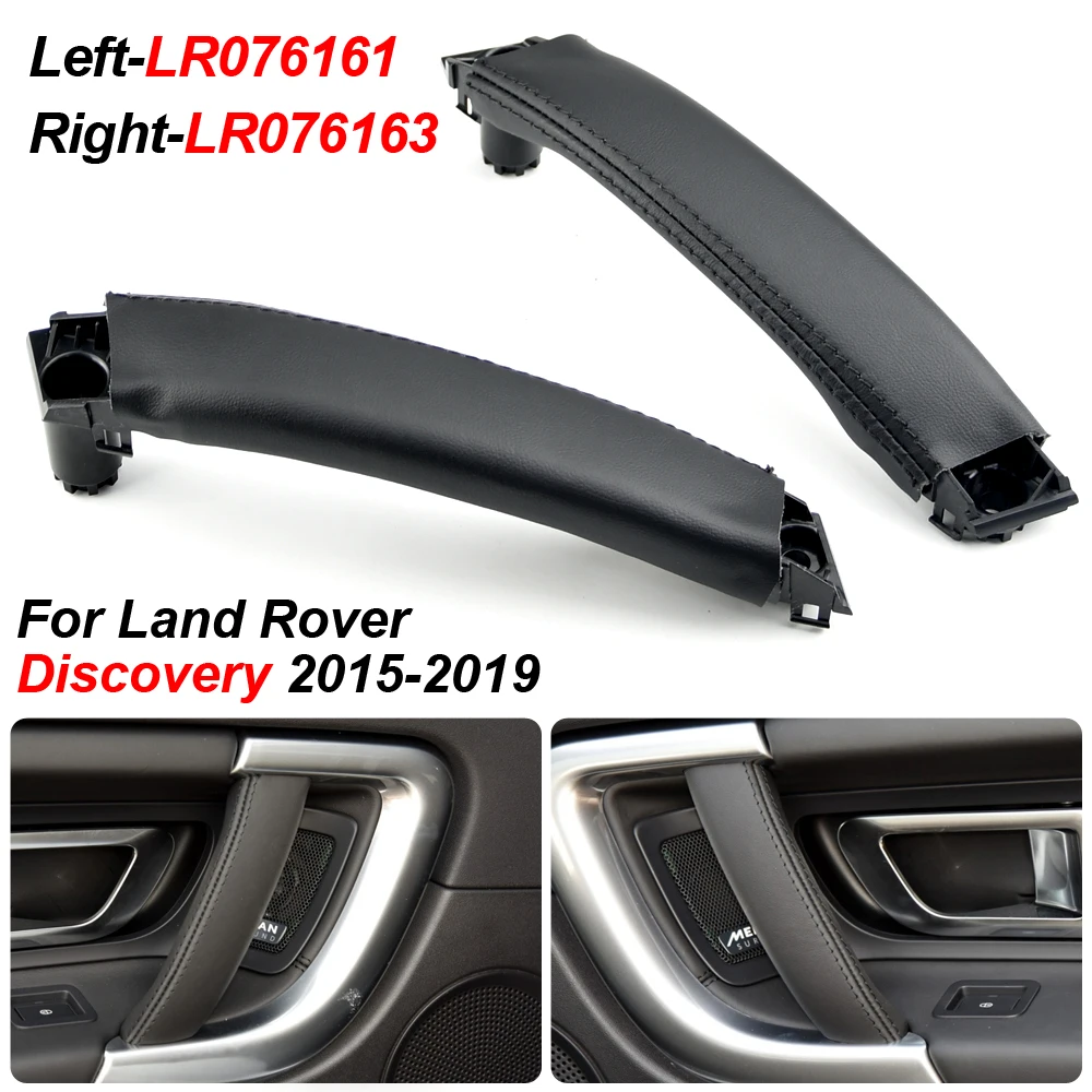 

Черная Фотолюминесцентная ручка для левой внутренней двери автомобиля подходит для Land Rover L550 Discovery Sport 2015-2017 2018 2019 LR076161 LR076163