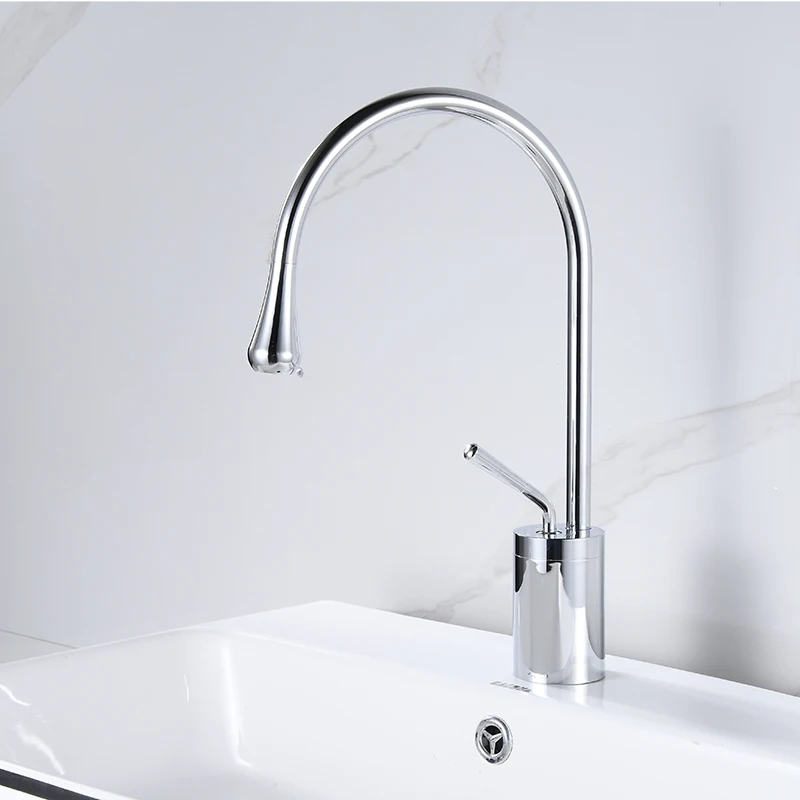 Bakicth Basin Faucets Single Lever 360 Rotation Spout Moder Brass Mixer Tap For Kitchen And Bathroom Water Sink |