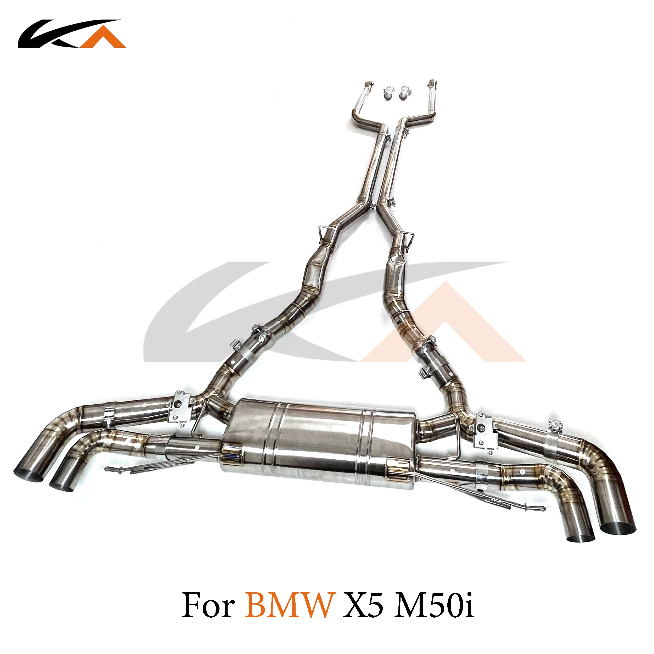 Выхлопная система KA тюнинг из титанового сплава catback для BMW X5 M50i 4 T Характеристики