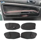 Для VW Passat B5 1998 1999 2000 2001 2002 2003 2004 2005 только LHD 4 двери подлокотник панель замша кожаный чехол отделка