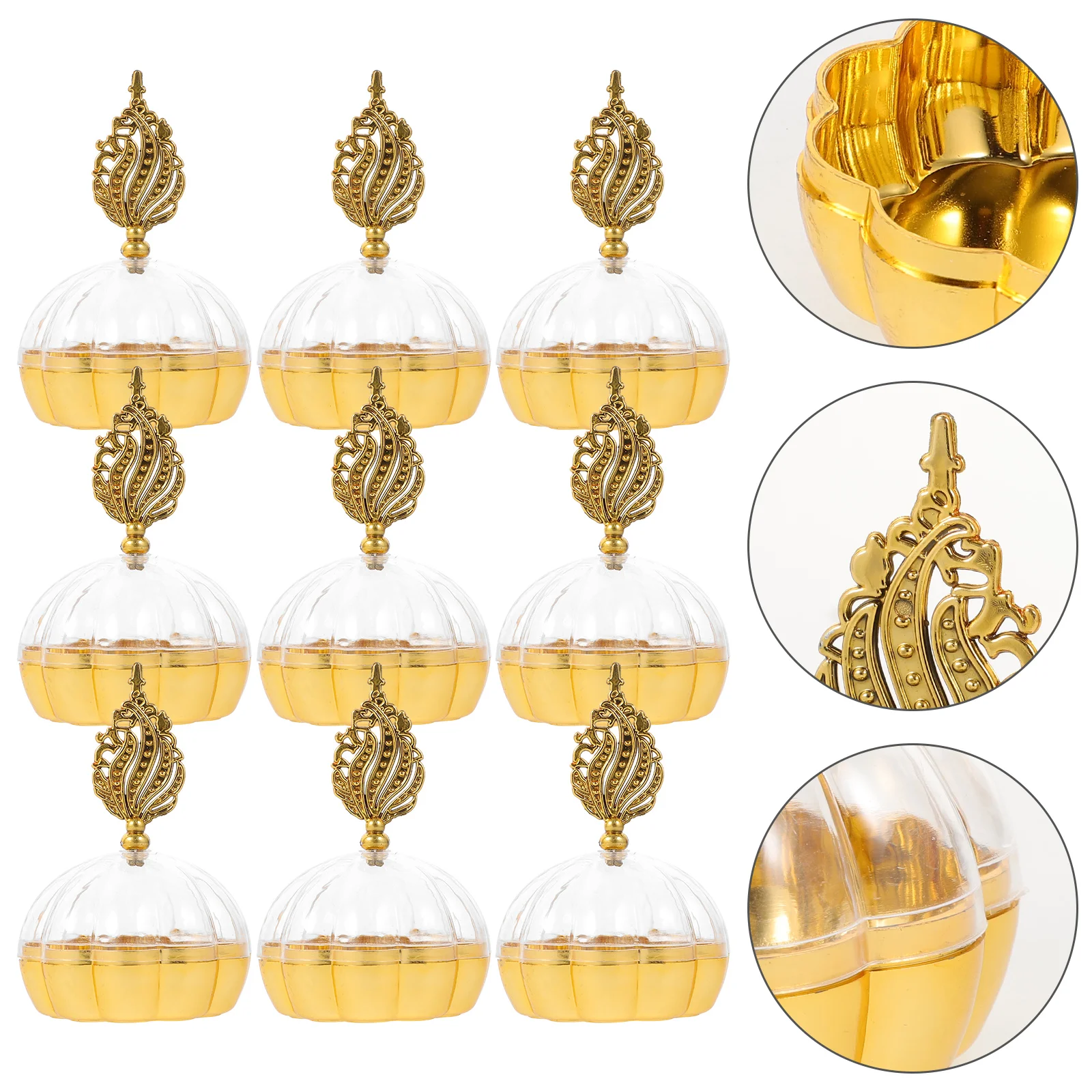 

Wedding Decorations Small Candy Containers Plastic Party Favor Bridesmaid Gifts