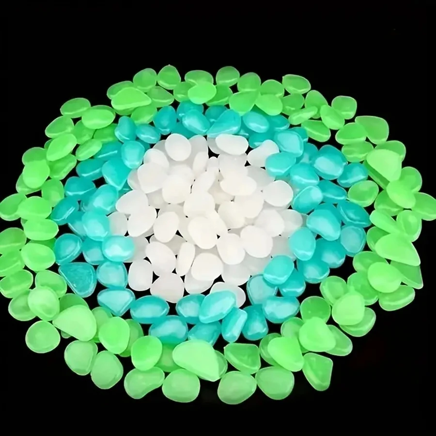 Светящиеся флуоресцентные искусственные декоративные шары 100 шт. для аквариума