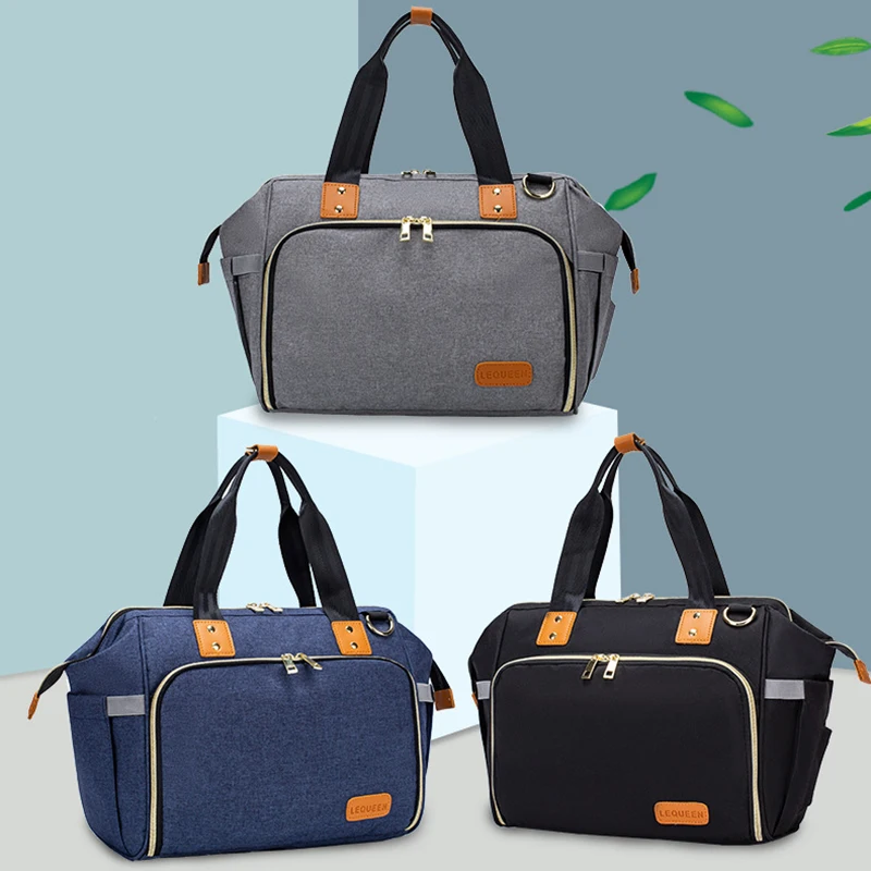 Lequeen Mommy Bag Дорожная сумка для хранения Водонепроницаемая влажных и сухих детских