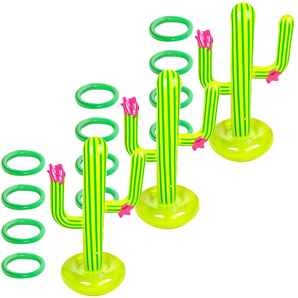 

Billiards Floating Plaything Swimming Party Supplies Cactus Ring Toy Beach Toys Funny Game Mexican