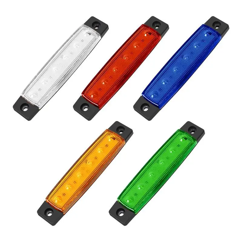 

LED Trailer Lights 12-24V Utility Trailer Lights High Brightness LED Light Bulb PC Lens+ For Auto Indicator Light Tail Light