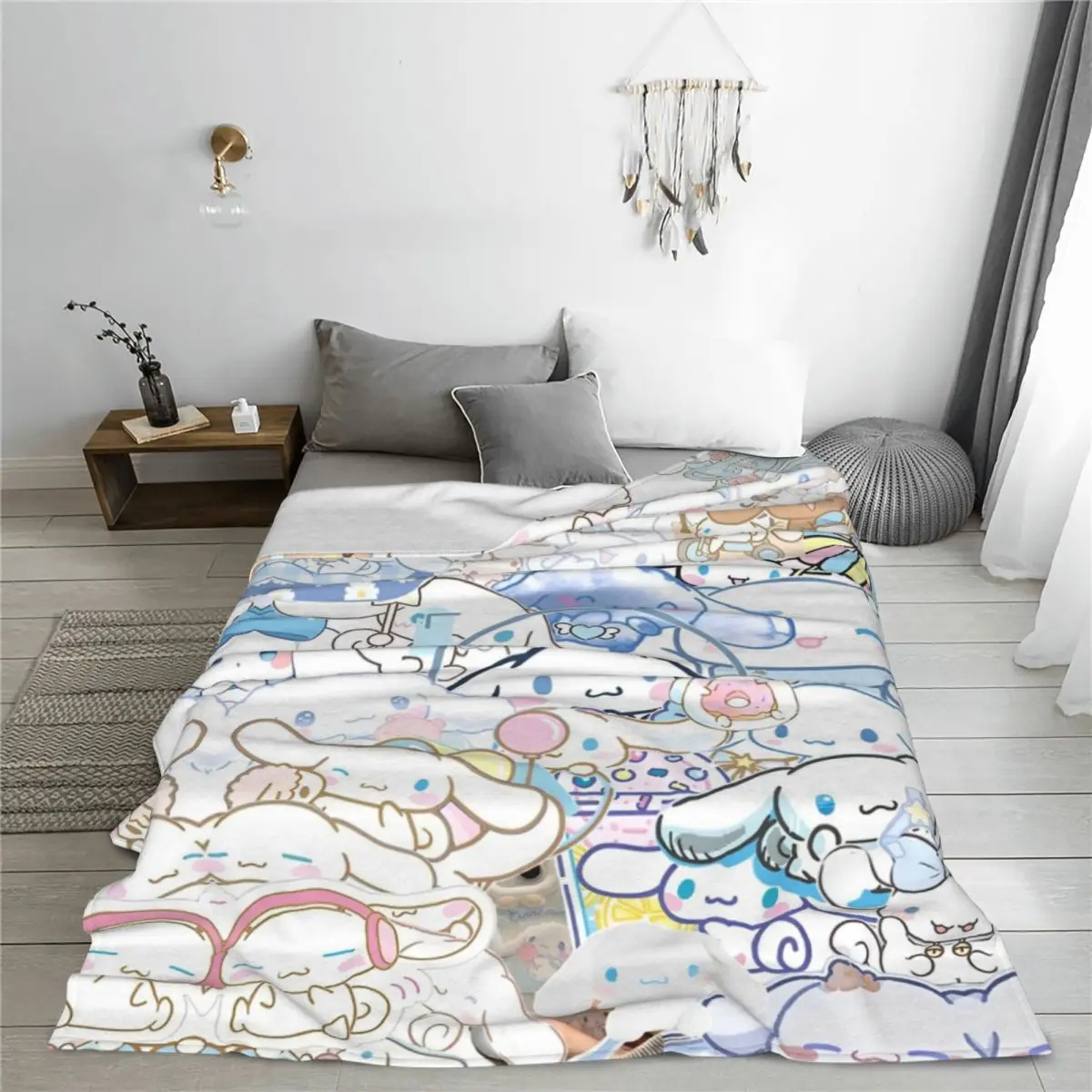 MINISO милый Коричный кавайный мультяшный фланелевый одеяло мягкое прочное