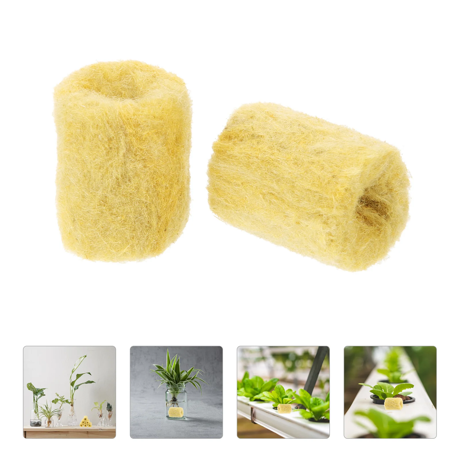 

50 Pcs Vegetable Soilless Culture Medium Mini Blocks Starter Cubes Plugs Planting Supplies