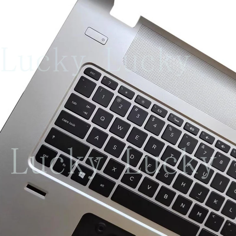 Фото Подставка для рук (палмрест) для HP Envy 17-k, 17t-k, 17-K, TPN-Q141/144 с отверстиями для клавиатуры и сканера отпечатков пальцев №3