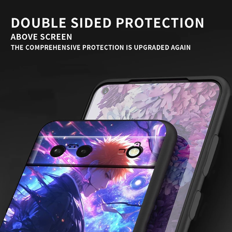 Аниме классное искусство B-отбеливатель для Google Pixel 9 8 7A 7 6A 6 5A 5 4 4A XL искусственная