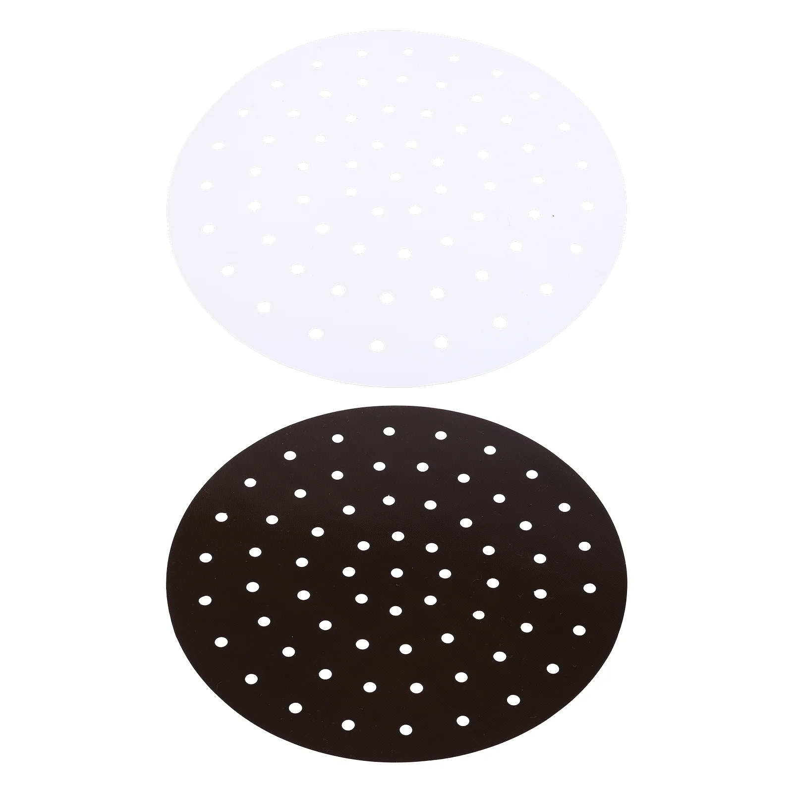 

Air Fryer Reusable Mat Mats Steamer Basket Paper Parchment Liners Silicone Liner Double Accessories Padround Resistant Heat