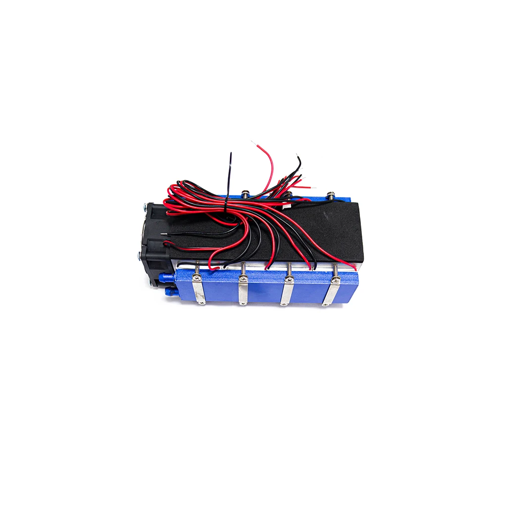 

Thermoelectric Refrigeration Cooler Semiconductor Air Conditioner Cooling Heat Dissipation System Kit Low Noise Refrigerator