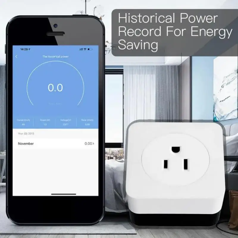 WiFi Air Conditioner Wall Plug Socket Outlet Companion IR Remote Controller Smart Life Tuya Work with Alexa UK US DE
