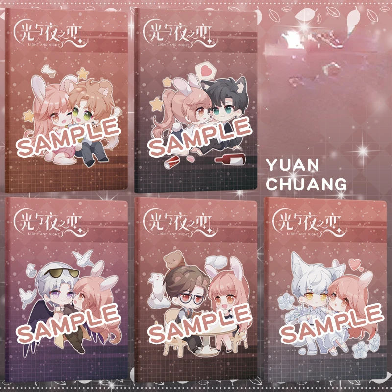 

Light and Night Notebook Anime Osborn Evan Charlie Jesse Notebooks Cartoon Peripherals Stationery Student Stationary Sketchbook
