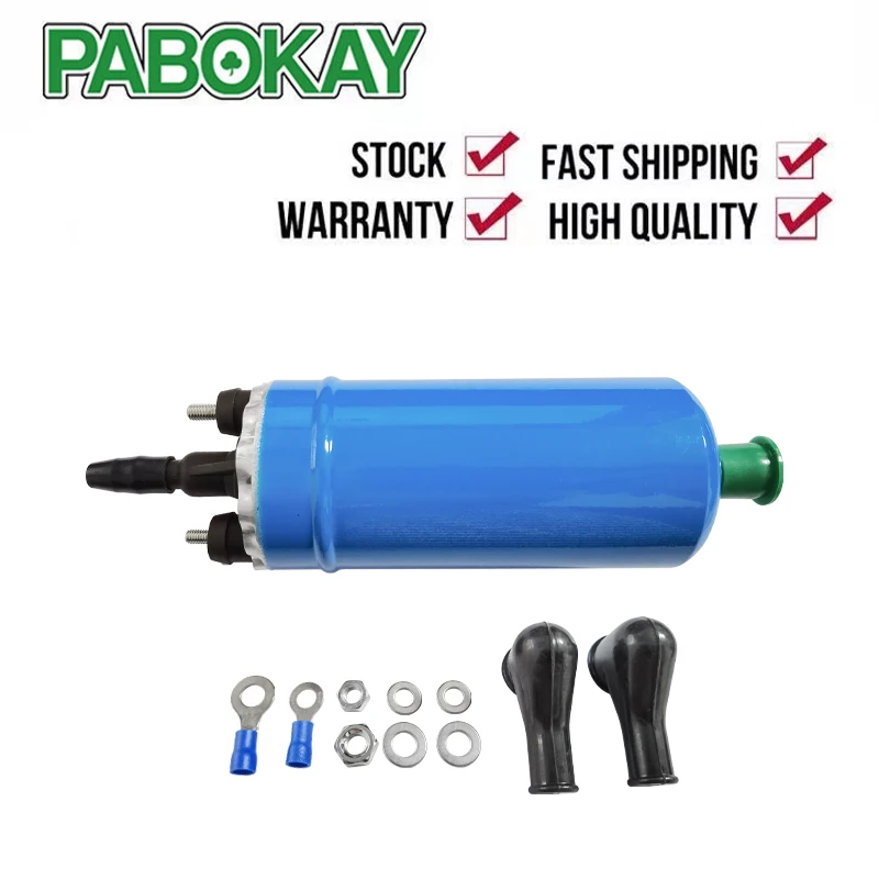 

UNIVERSAL EXTERNAL IN LINE 0580464070 FUEL PUMP REPLACEMENT 3 BAR 120L/H 0580464038 4429209 0580463012 9580810046 90349944