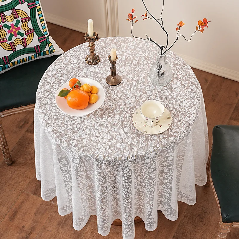 

Круглая скатерть из полиэстера 180 см