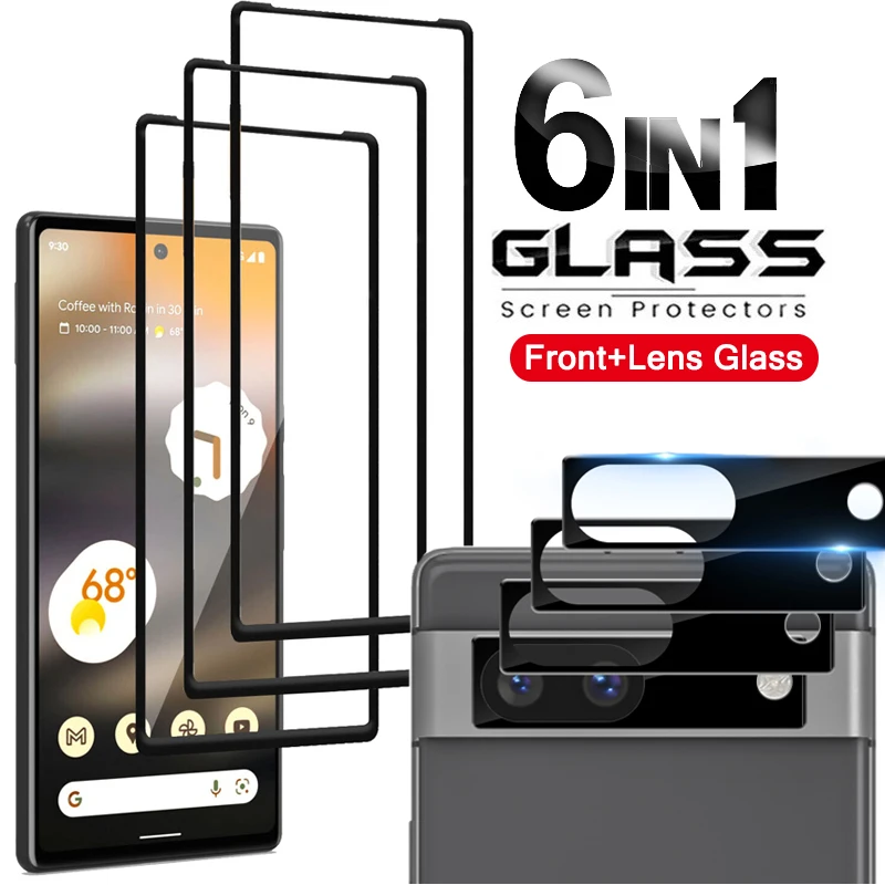 

Tempered Glass Films for Google Pixel 7A Screen Protectors Camera Shatterproof Film 9H Clear Lens Protective Glass for Pixel7A