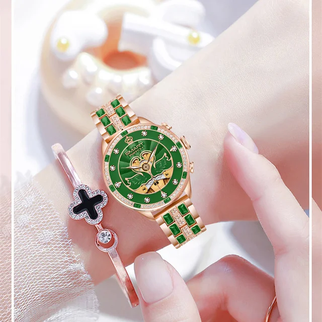 2023 Ladies Fashion Gen 12 Smart Watch Bluetooth Call AI Voice Reloj Health Monitoring Gen12 Diamond Women Smartwatch 3