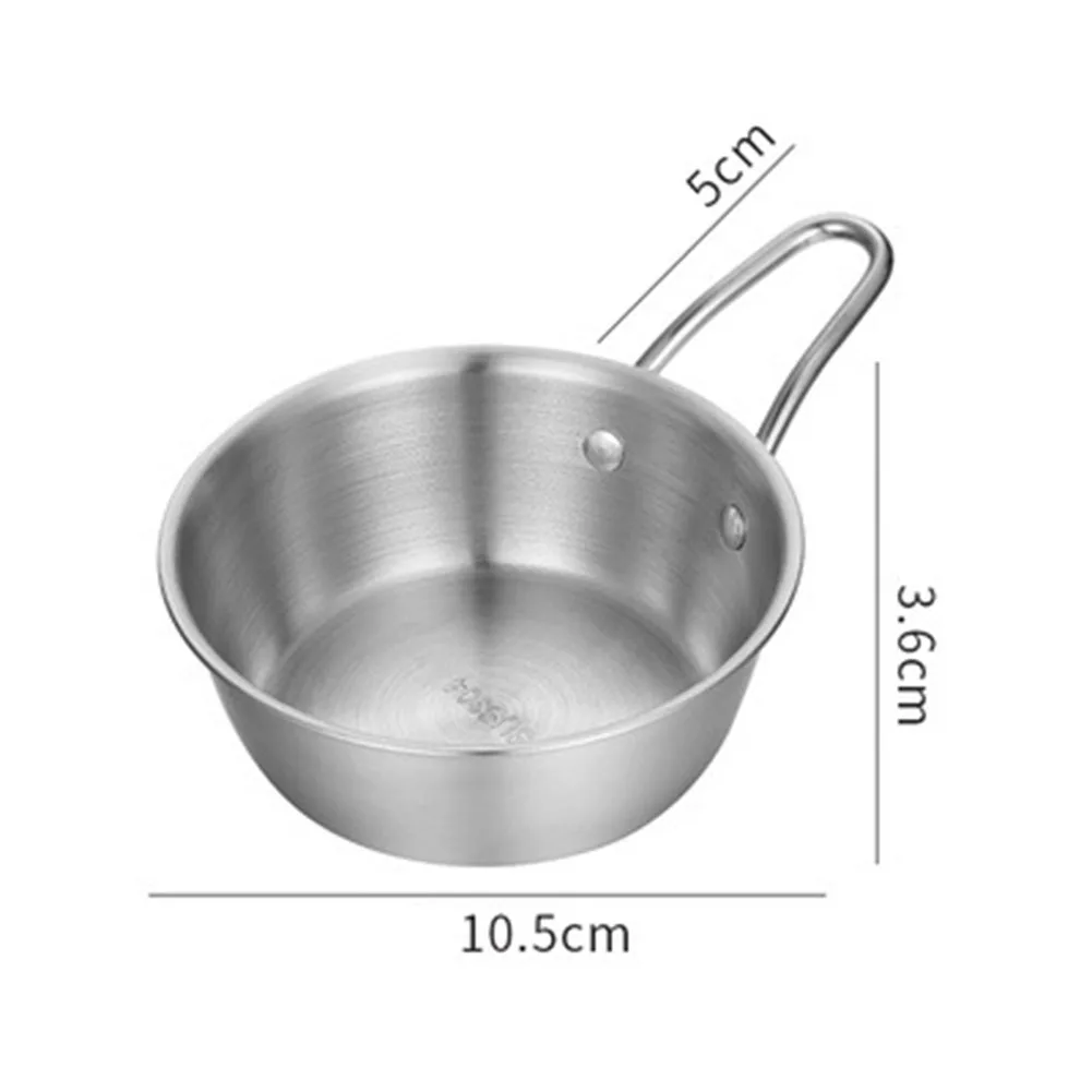 

304 Stainless Steel Hot Pot Dipping Bowl Food Sauce Cup Korean Rice Wine Bowl Food Sauce Bowls Cups Tableware Kitchen Utensils