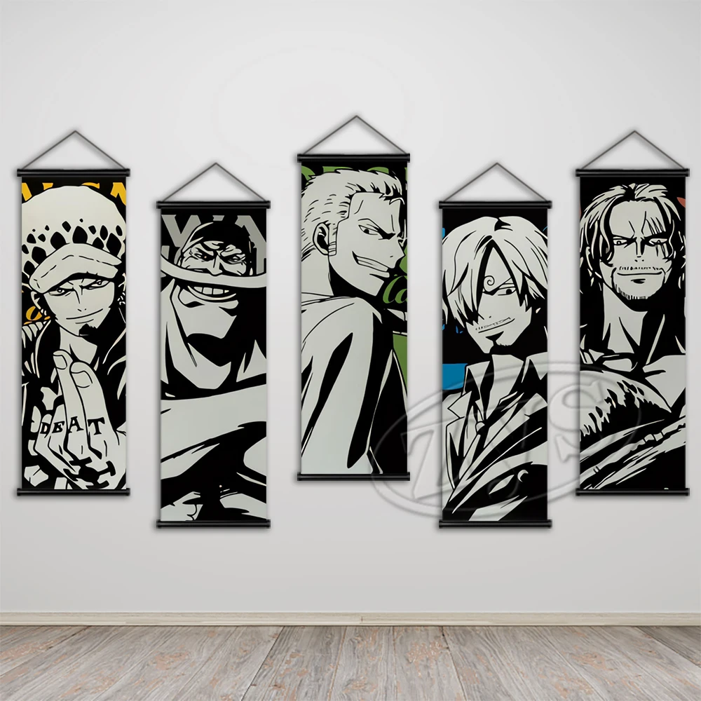 

Roronoa плакат "Zoro", подвесные свитки, художественная роспись, цельный холст, живопись, аниме, Настенная картина, детская комната