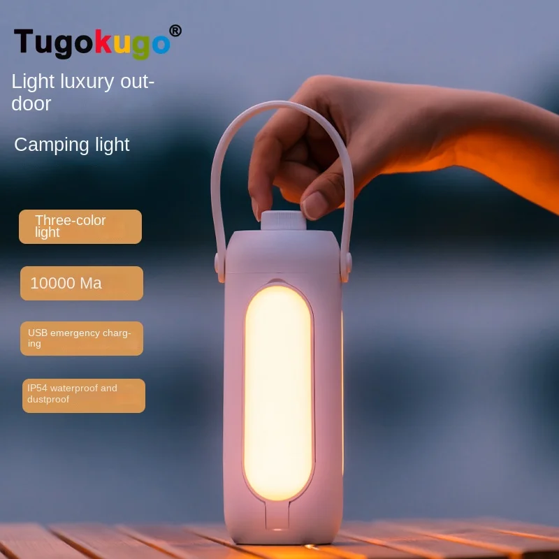 

Новый внешний аккумулятор для кемпинга, 10000 мА, USB, экстренная лампа, портативная складная палатка, телефон для кемпинга