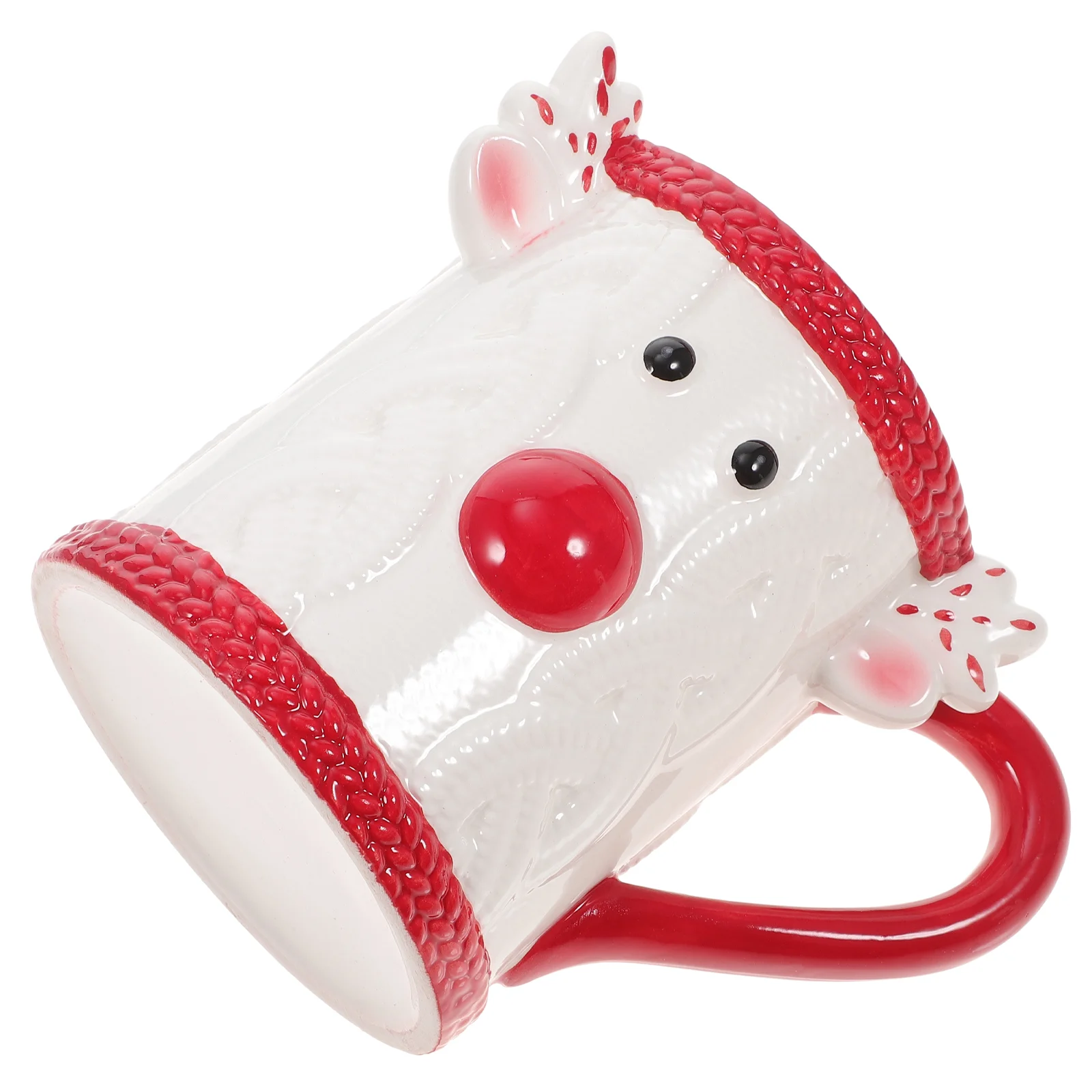 

Christmas Mug Cups Mugs Ceramic Cup Coffee Water Tea Cartoon Holiday Chocolate Hot Deerset Cute Handheld Lovely Festival Elk