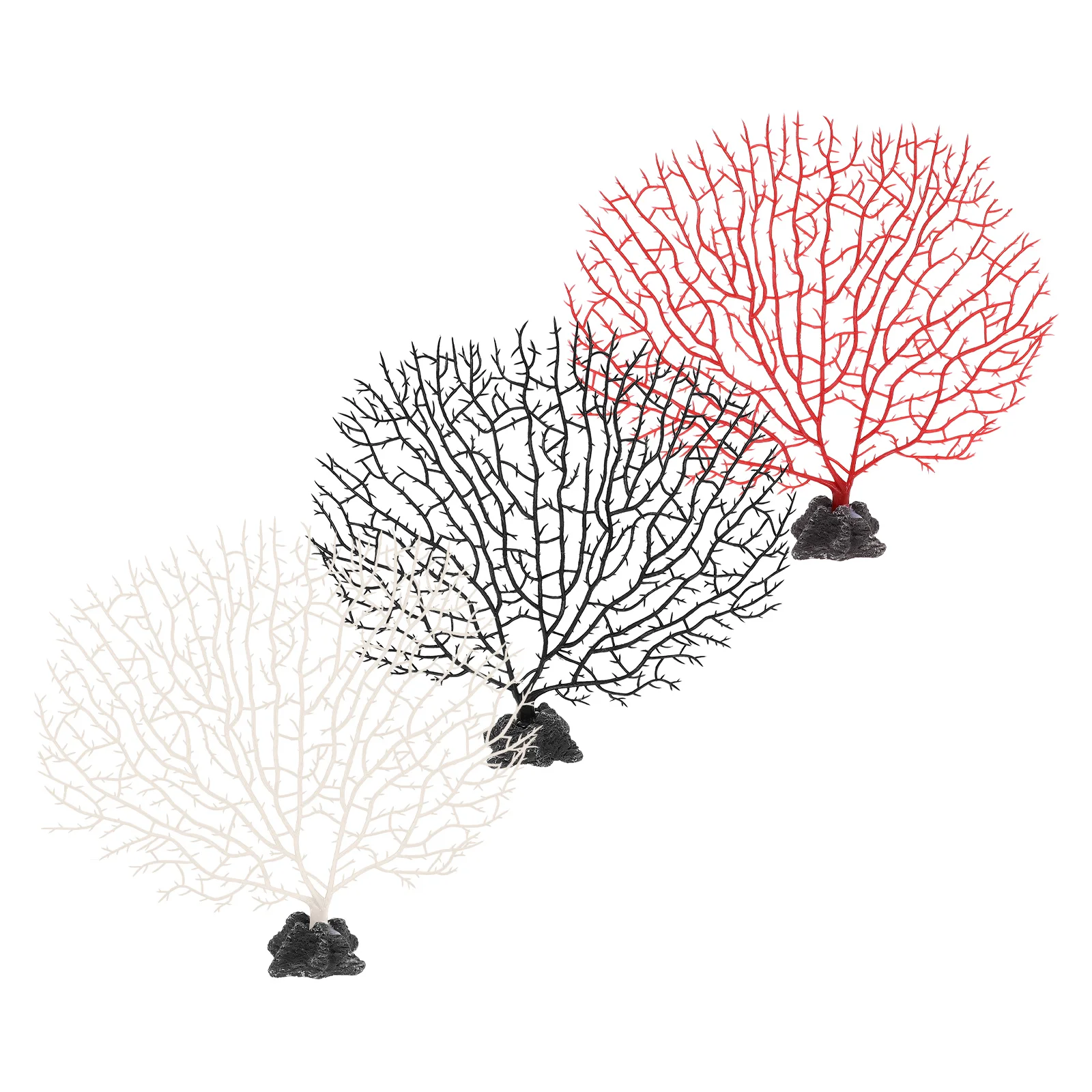 

Coral Plate Decorationdecorations Sushi Sashimi Faux Aquarium Decor Japanese Artificial Indoor Tanktrayornament Dish Fake Ice