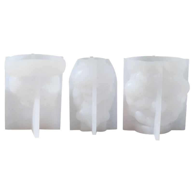 

Candle Silicone Mold DIY Aromath Candle Sitting Santa Love Gypsum Mold