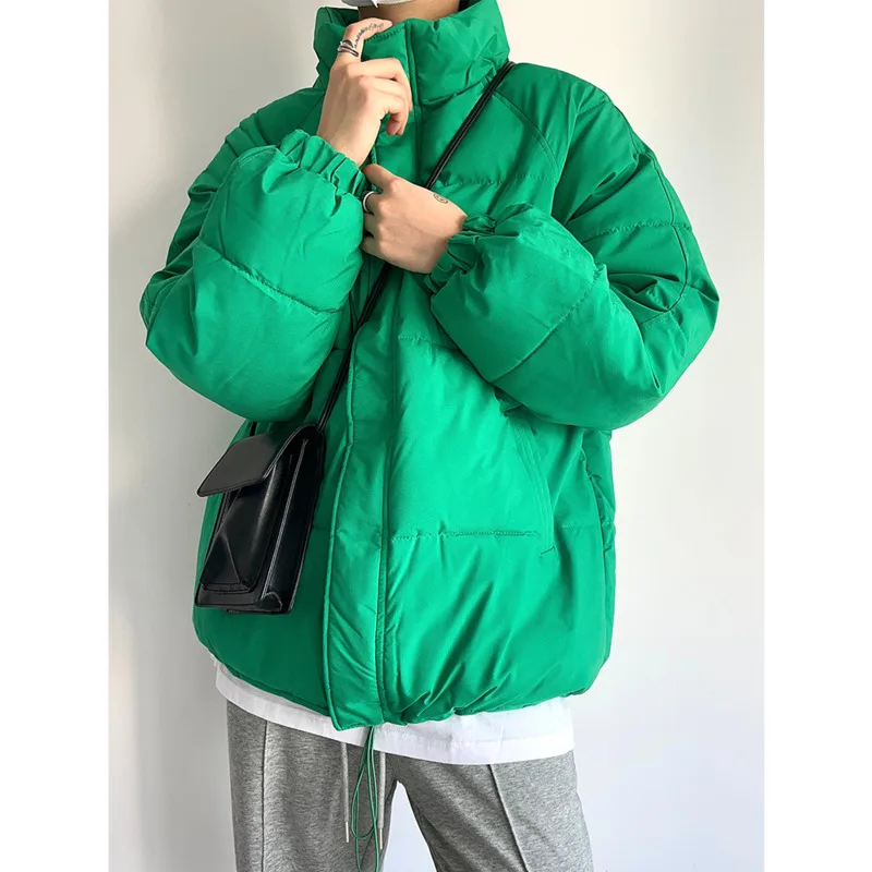 2022 Winter Jacket Men Warm Fashion 5 Colors Casual Thickened Down Jacket Men Korean Loose Short Coat Mens Parker Clothes S-2XL