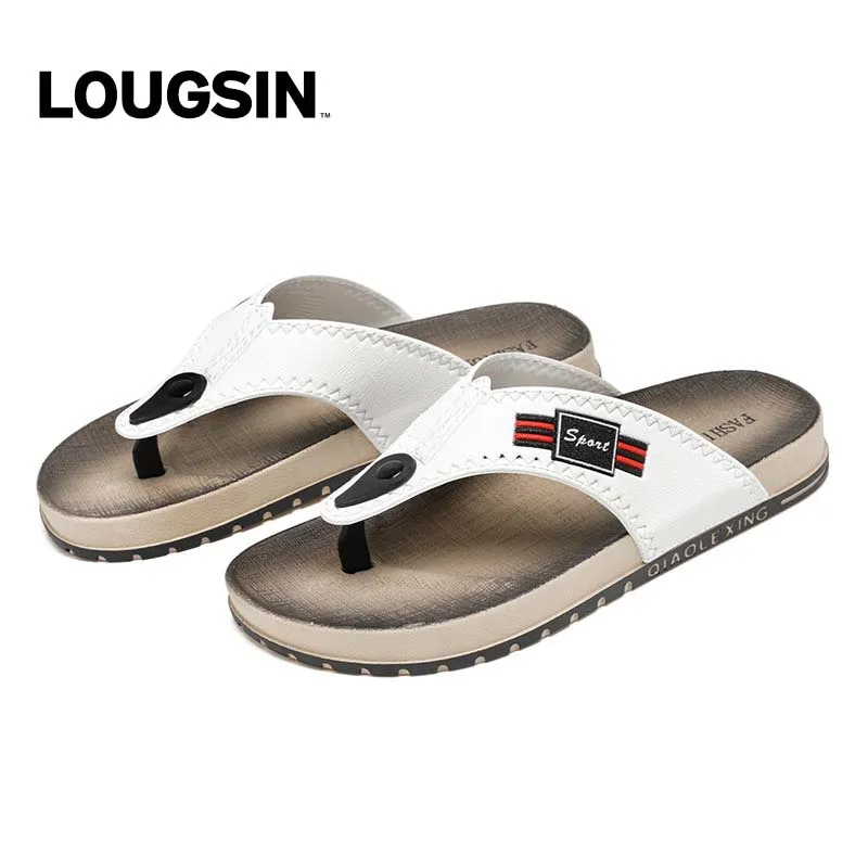 

2022 New Mens Summer Flip Flops Outdoor Beach Men Casual Slippers Skid-proof Shoes Soft Comfortable Mens Designer Home Slippers