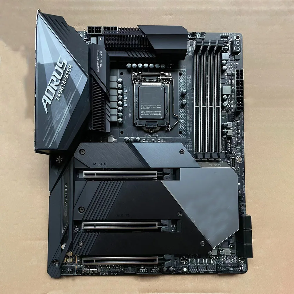 Для материнской платы G-i-g-a-b-y-t-e 10-го поколения I9i7i5i3 DDR4 6XSATA M.2 Z490 AORUS MASTER