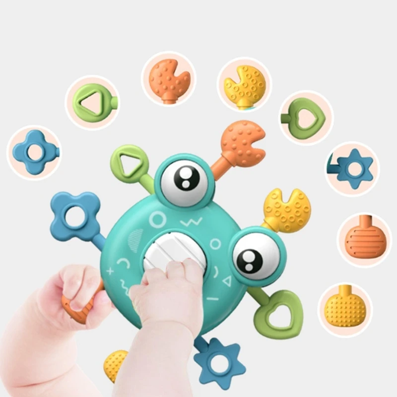 Travel Toy for Baby Early Development Activity Toy Sensory Toy for Toddler Pull Activity ToyFine Motor Skills Toy