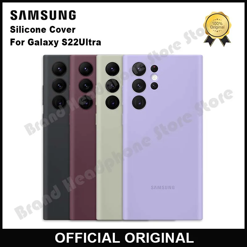 

Original Samsung Galaxy Galaxy S22 Ultra Silicone Case High Quality Silicone Cover EF-PS908TVEGUS