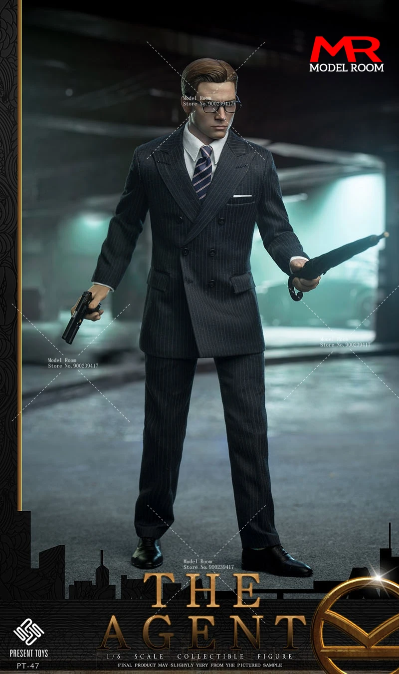 Игрушка-аксессуар 1/6 экшн-фигурка агента 12 дюймов мужская модель полный набор