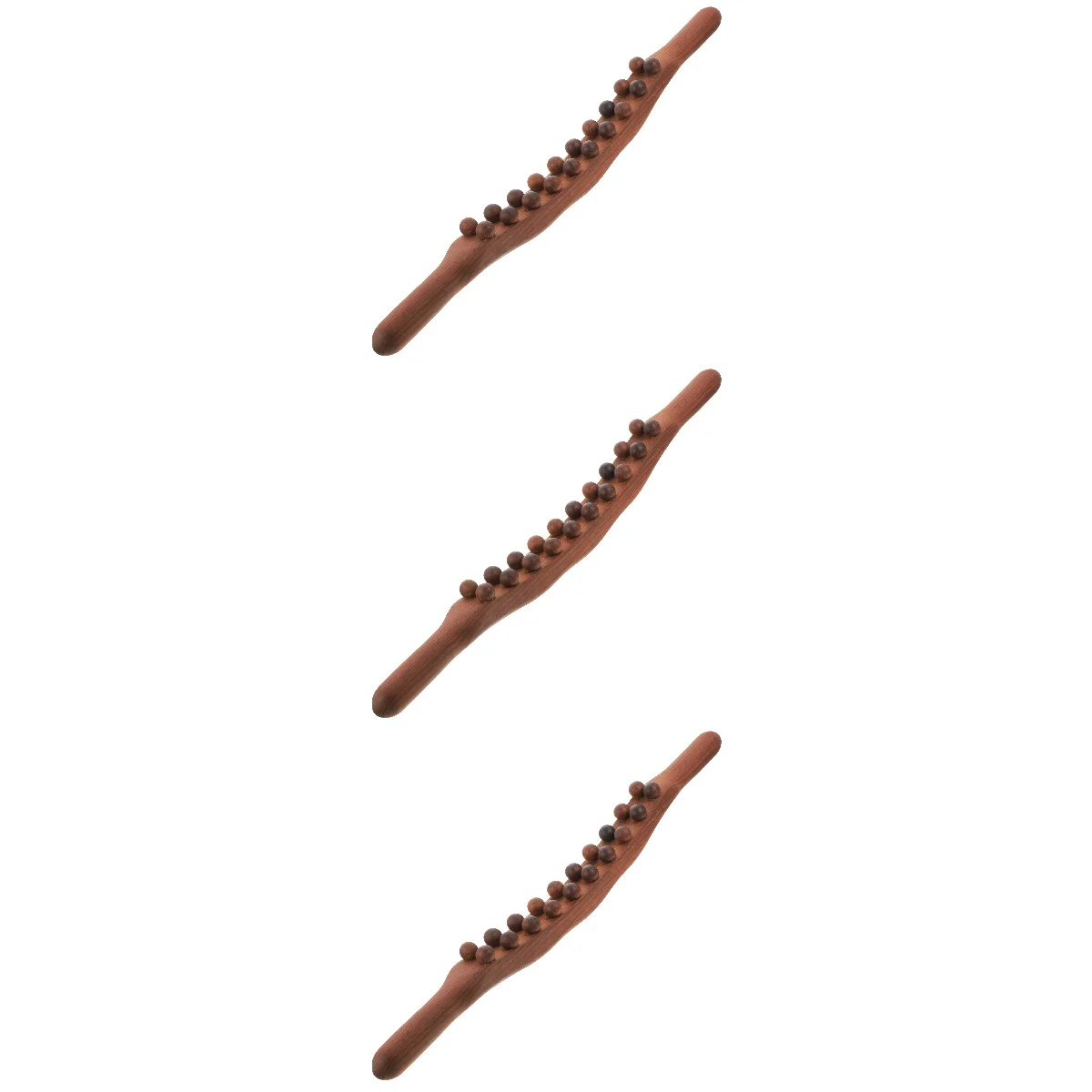 

3pcs Meridian Fatigue Relief Tool Back Beaded Design Body
