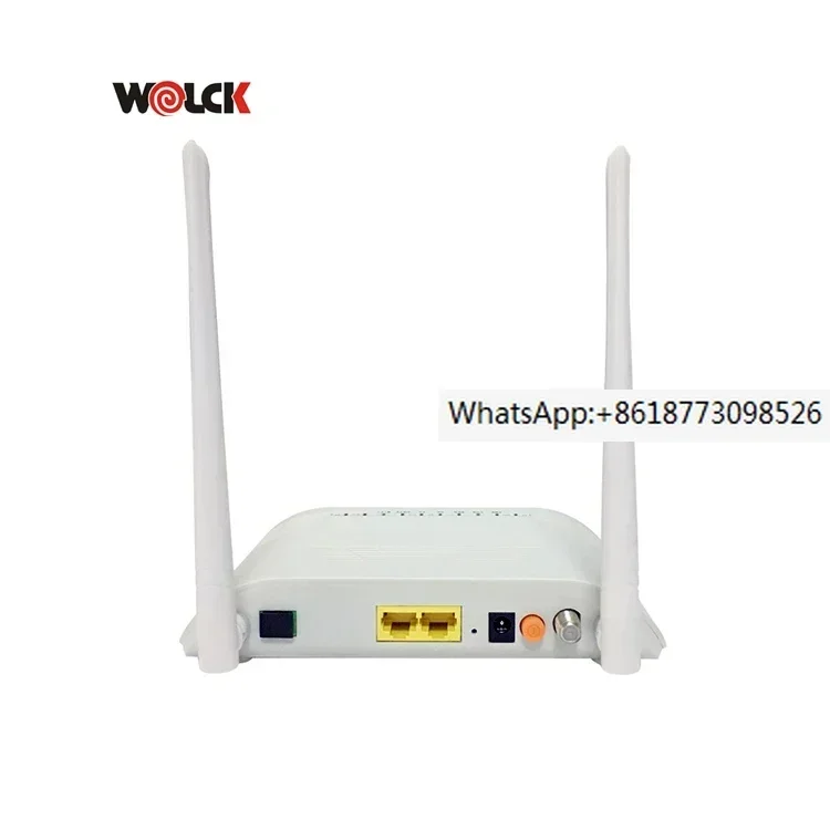 FTTH заводская цена оптоволокно 2 порта локальной сети 1GE 1FE CATV WIFI 300 Мбит/с XPON ONU