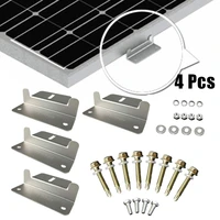 brand new z bracket set solar panels mounting 1set aluminum ccnvenience light weight not easy to be bent not rust