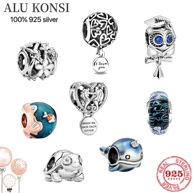 

Бусины-шармы женские из серебра 2021 пробы с животными