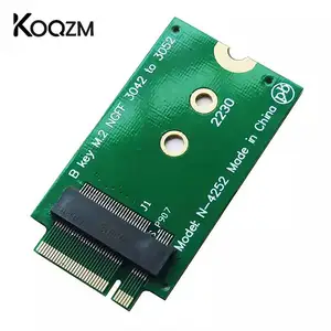 New B KEY NGFF 2242 3042 To 3052 Adapter Card Wireless Network Card Adapter Desktop Computer Accessories