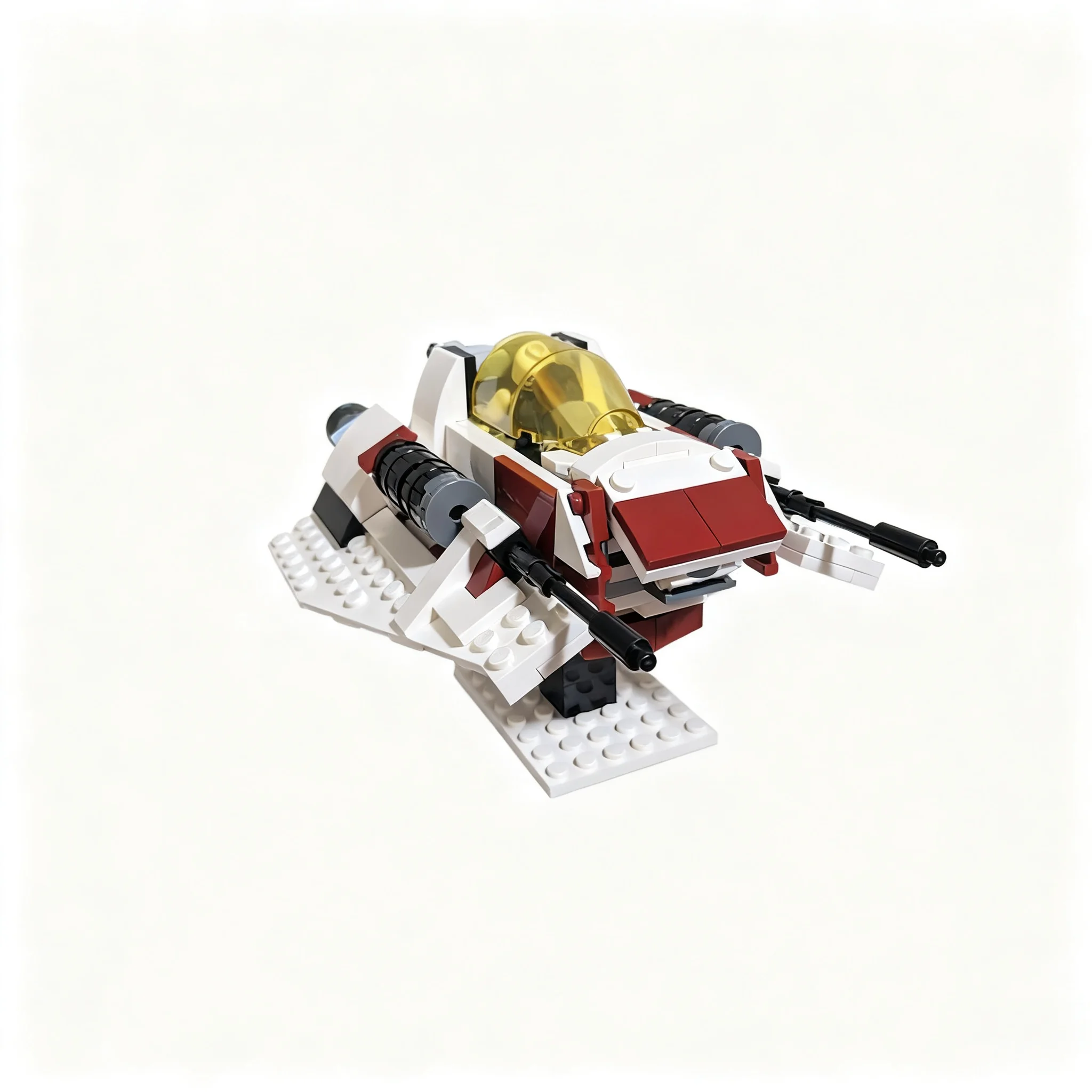 Фото 247 деталей MOC T-47 Snowspeeder-75432, модель для сборки из строительных блоков, рождественский подарок, игрушка, идея для подарка на день рождения, сборка для демонстрации. №1
