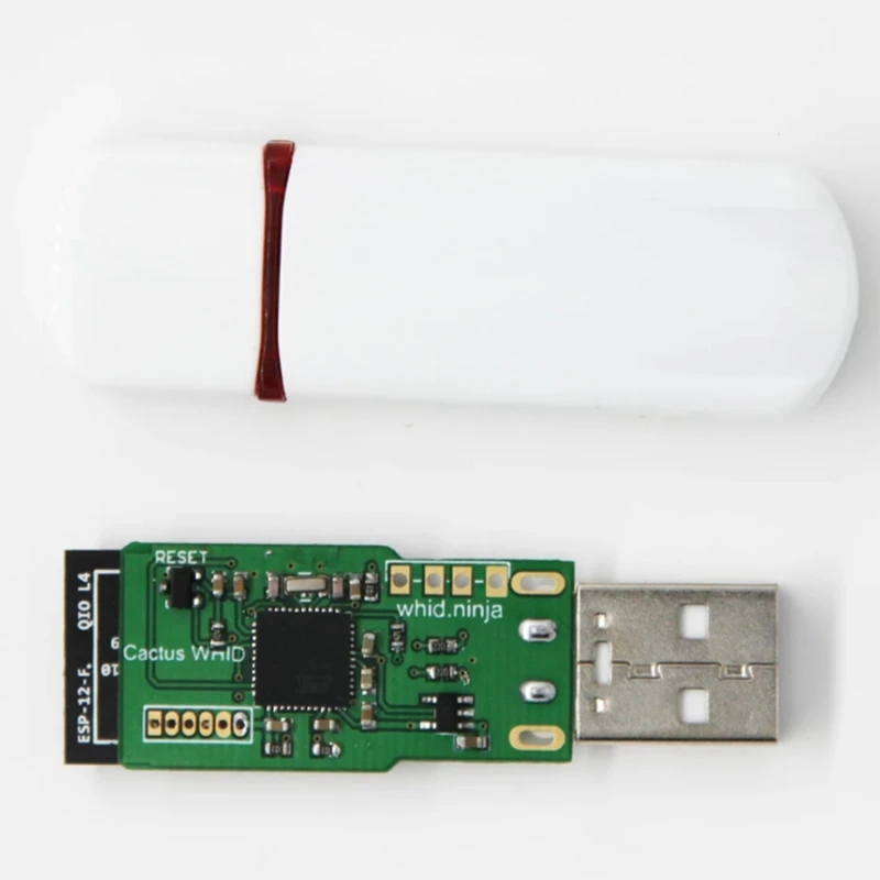 Кактус WHID: Wi-Fi HID-инжектор USB Rubberducky HID-инструмент Белый WHID Портативный