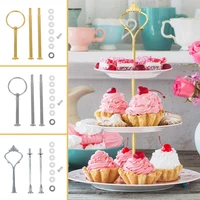 14 set multi layer cake stand rack 3 tier crown cupcake dessert holder display cake stand rack multi layer 3 tier reliable