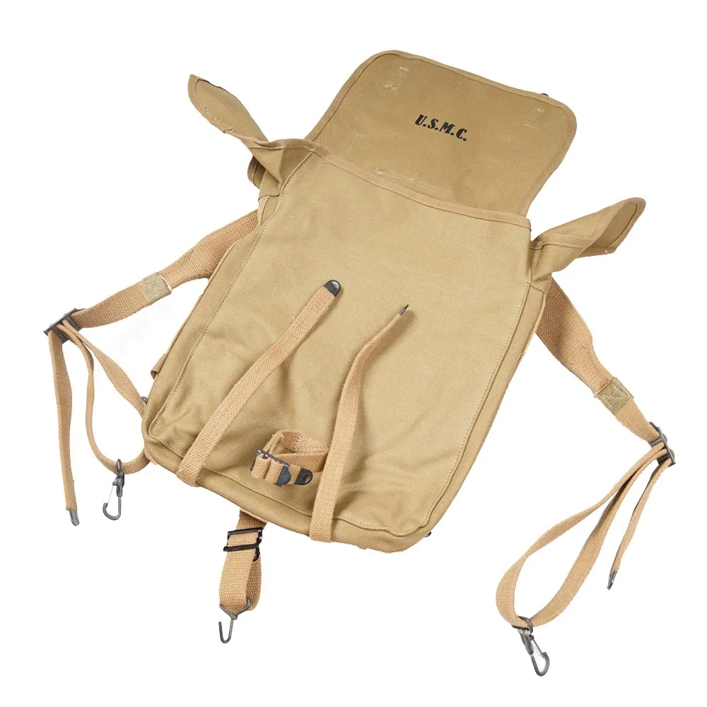 USMC M1941 Bag Military backpack American Mochila Camping Equipment Retro WW2 US Army Tactical Gear Vintage Canvas