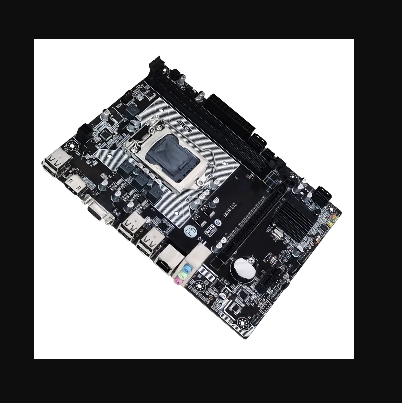 

Speed bridge H61M desktop computer motherboard 1155-pin DDR3 memory supports i3-2130 I53470 processor