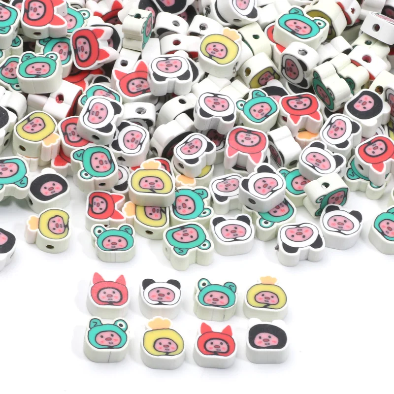 20/50/100 шт. бусины из полимерной глины для браслетов