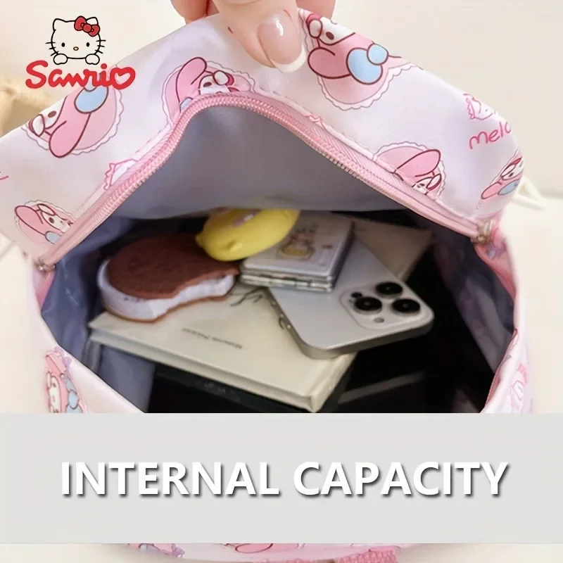 Рюкзак Kuromi Mymelody Cinnamoroll высококачественный Повседневный для детей Легкий милый
