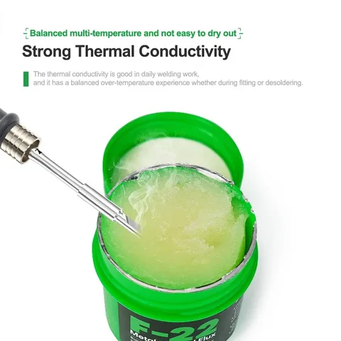 RELIFE F-22 металлический флюс с высокой изоляцией для оцинкованного листа, меди, поверхности, сварки, ремонта материнской платы, паяльная паста