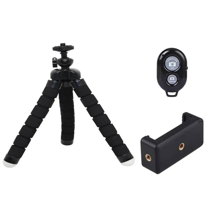 

Mini Tripod 360 Flips Portable Tripod For Camera Smartphone Tripod With Remote And Clip For Cooking Videos Recording Drawing