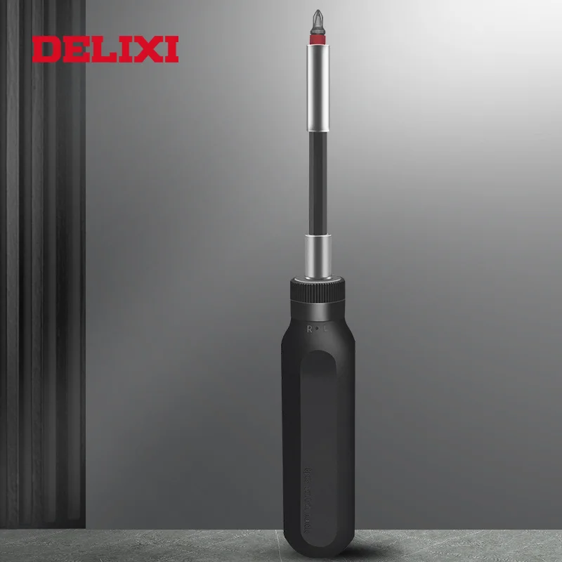 

Магнитная отвертка Delixi 9 в 1, с удлинительным стержнем, для ремонта компьютеров, мобильный телефон