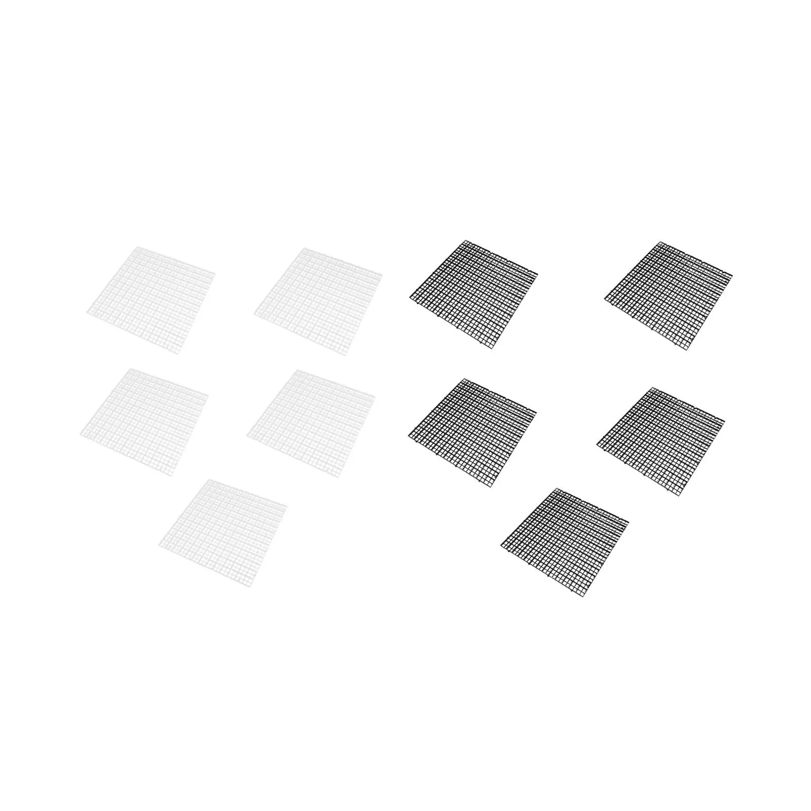 5x Нижние Разделители Для Аквариума Многофункциональная Перегородка Бака Ящик